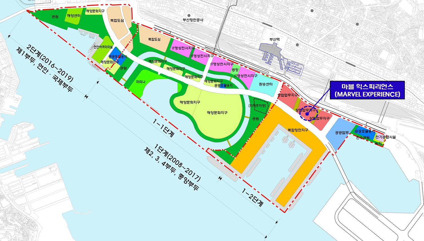 “부산항에선 나도 아이언맨~” 부산항 북항재개발지역에 아시아 최초 마블 체험관 개장