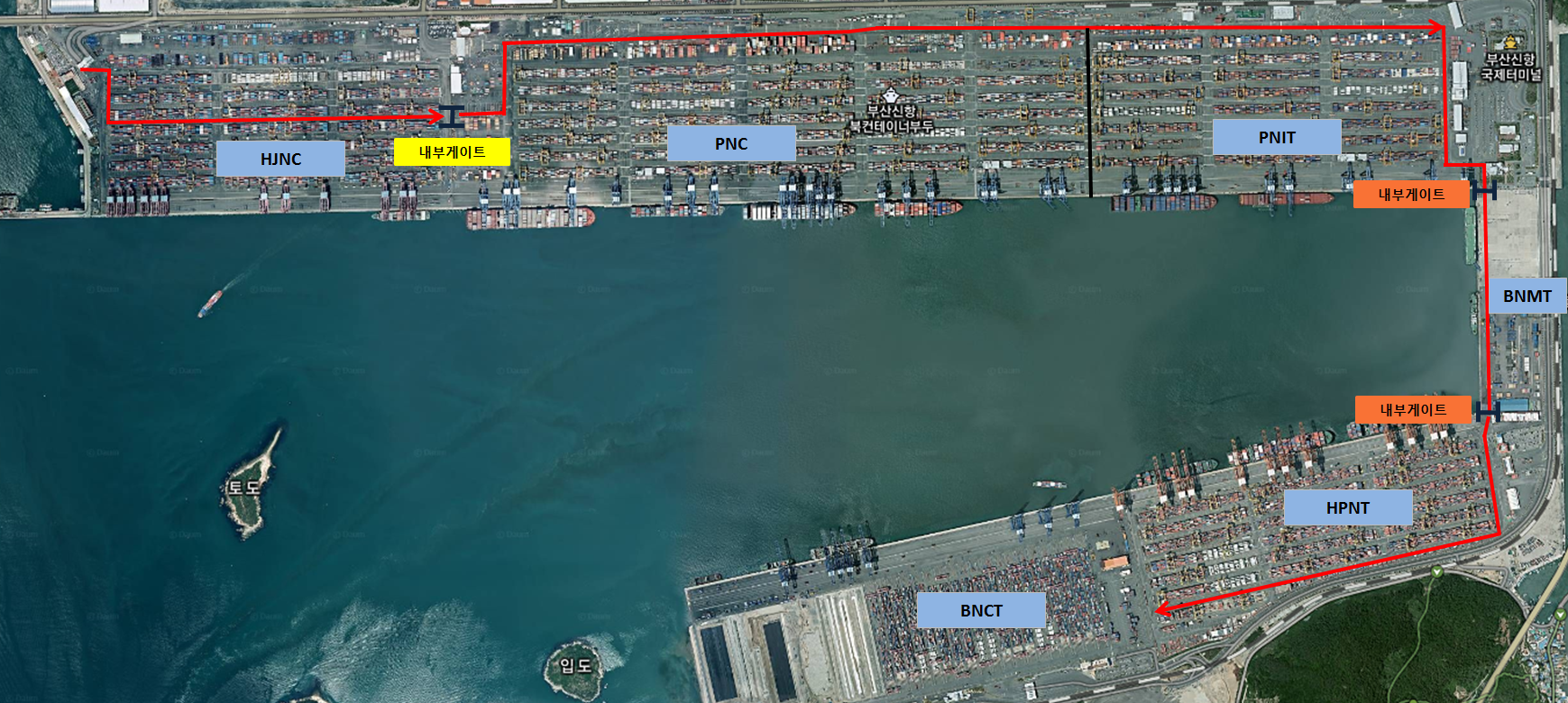신항 터미널운송체계 획기적 개선, 부산항 경쟁력 향상