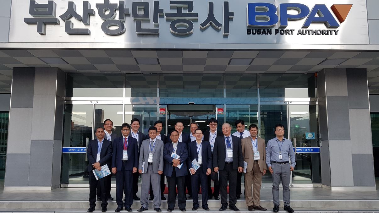 아세안 4개국 항만 관련 정부 인사 부산항 방문