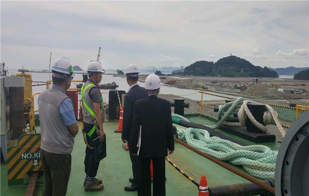 BPA, 청렴시민감사관 부산항신항 현장점검 실시