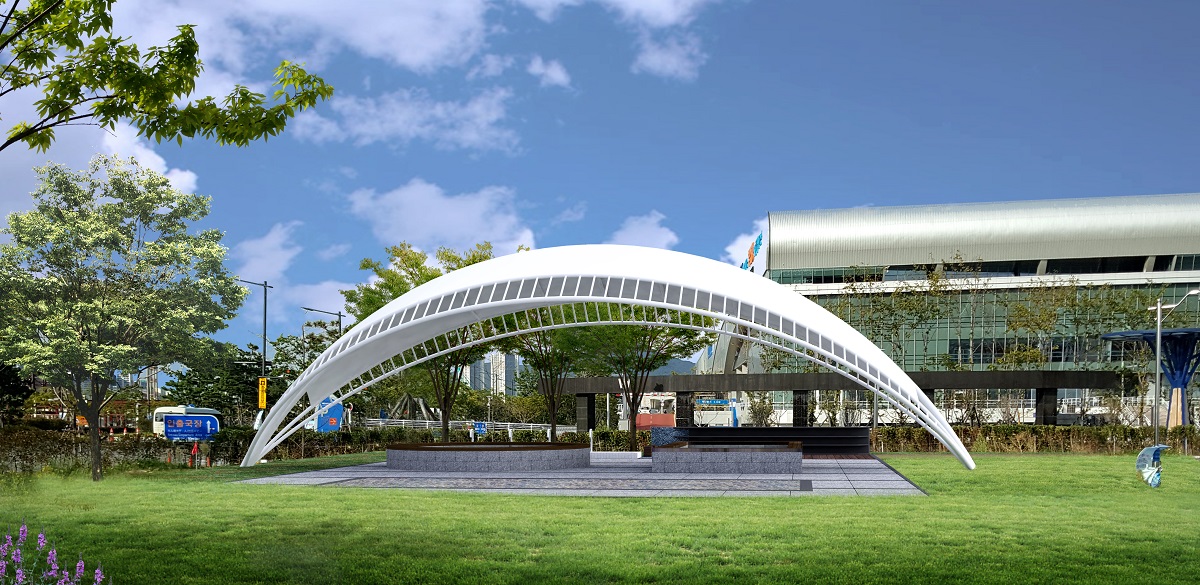 북항재개발 지역내 해수온천 족욕장 운영 개시!