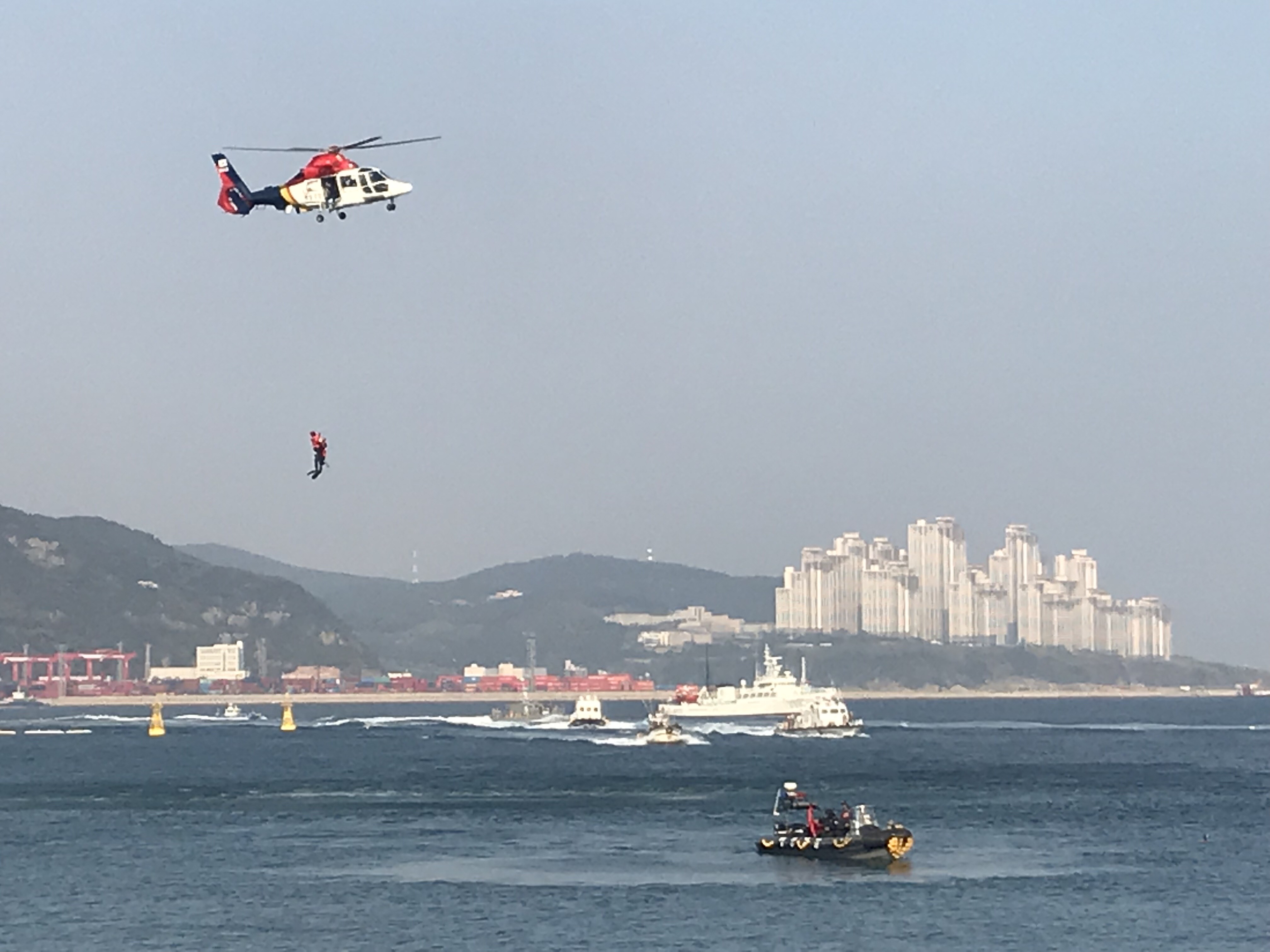 BPA, 해양사고 재난대응 합동훈련 참여