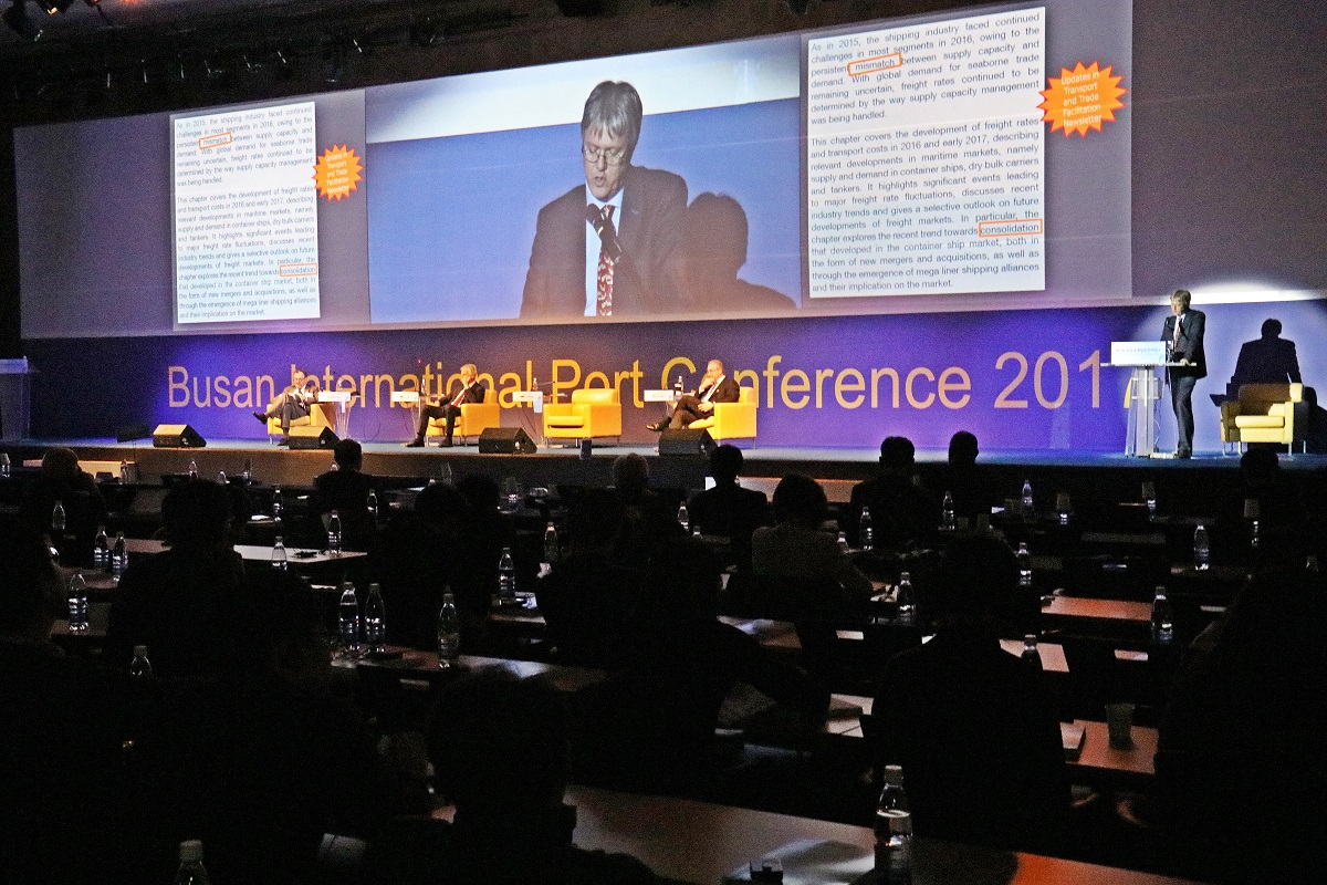 전환 시대의 새로운 모색, 제5회 부산국제항만컨퍼런스 개막!