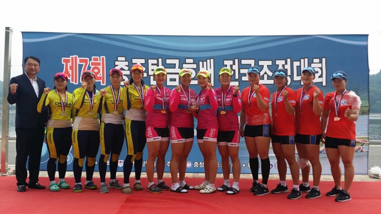 부산항만공사 조정선수단, 탄금호배 전국조정대회 금메달 획득!!