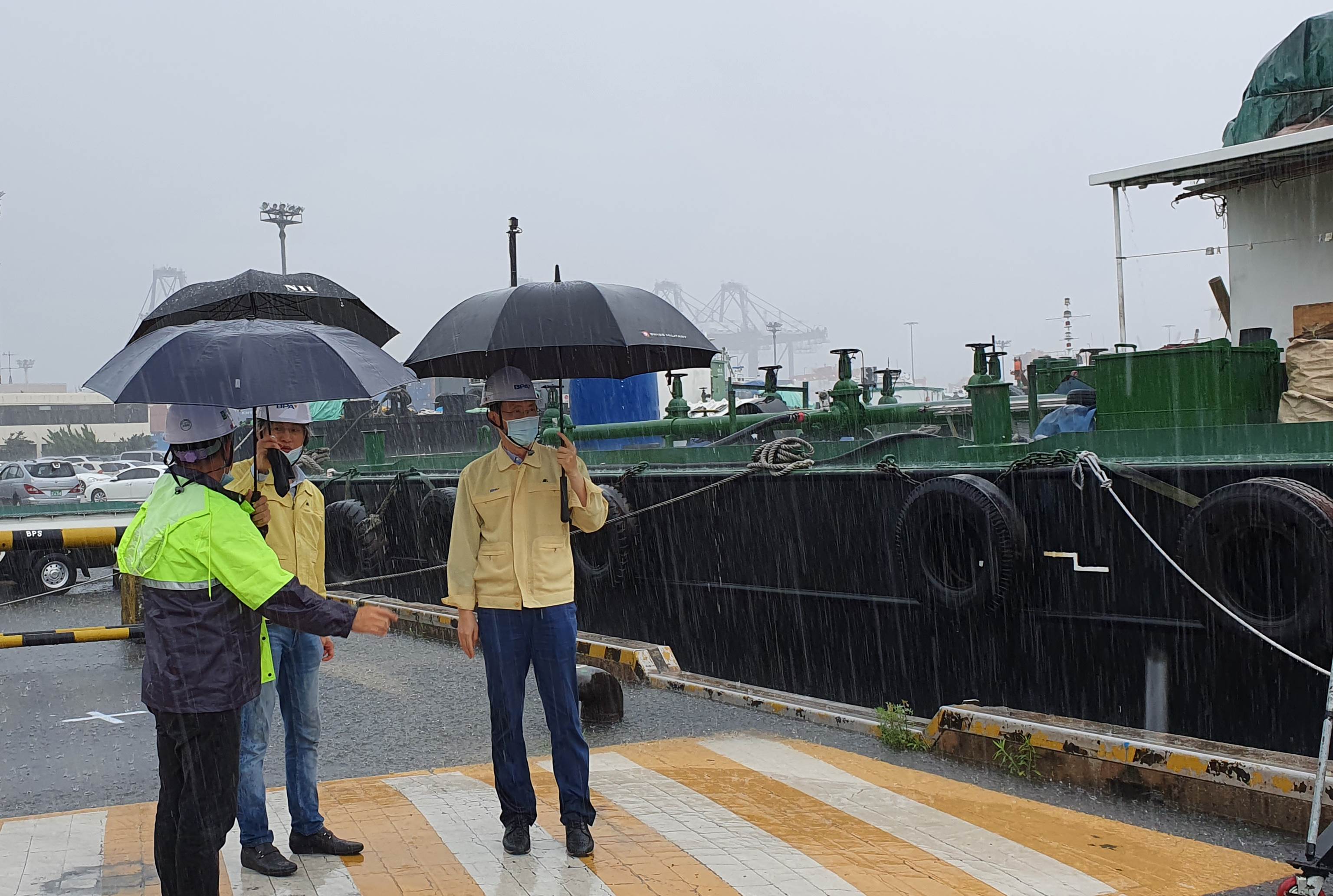 부산항만공사, 장마철 폭우·강풍 대비 안전점검 실시