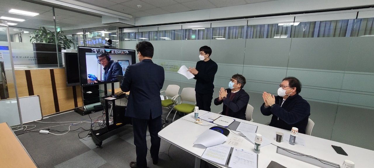 BPA, 신항 건설현장과 ‘비대면 통합공정회의’개최