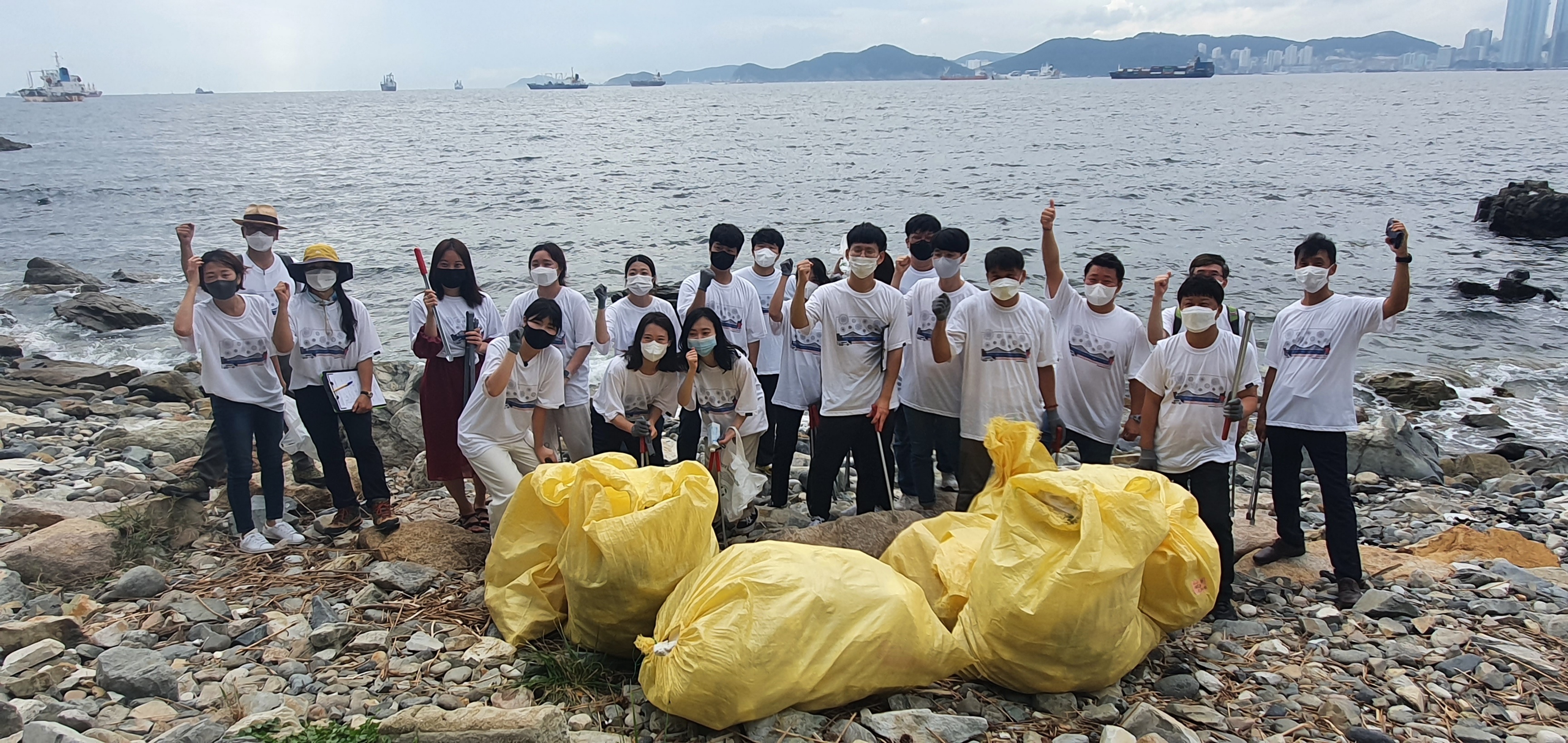 부산지역 해양 플라스틱 쓰레기 수거 캠페인 개최