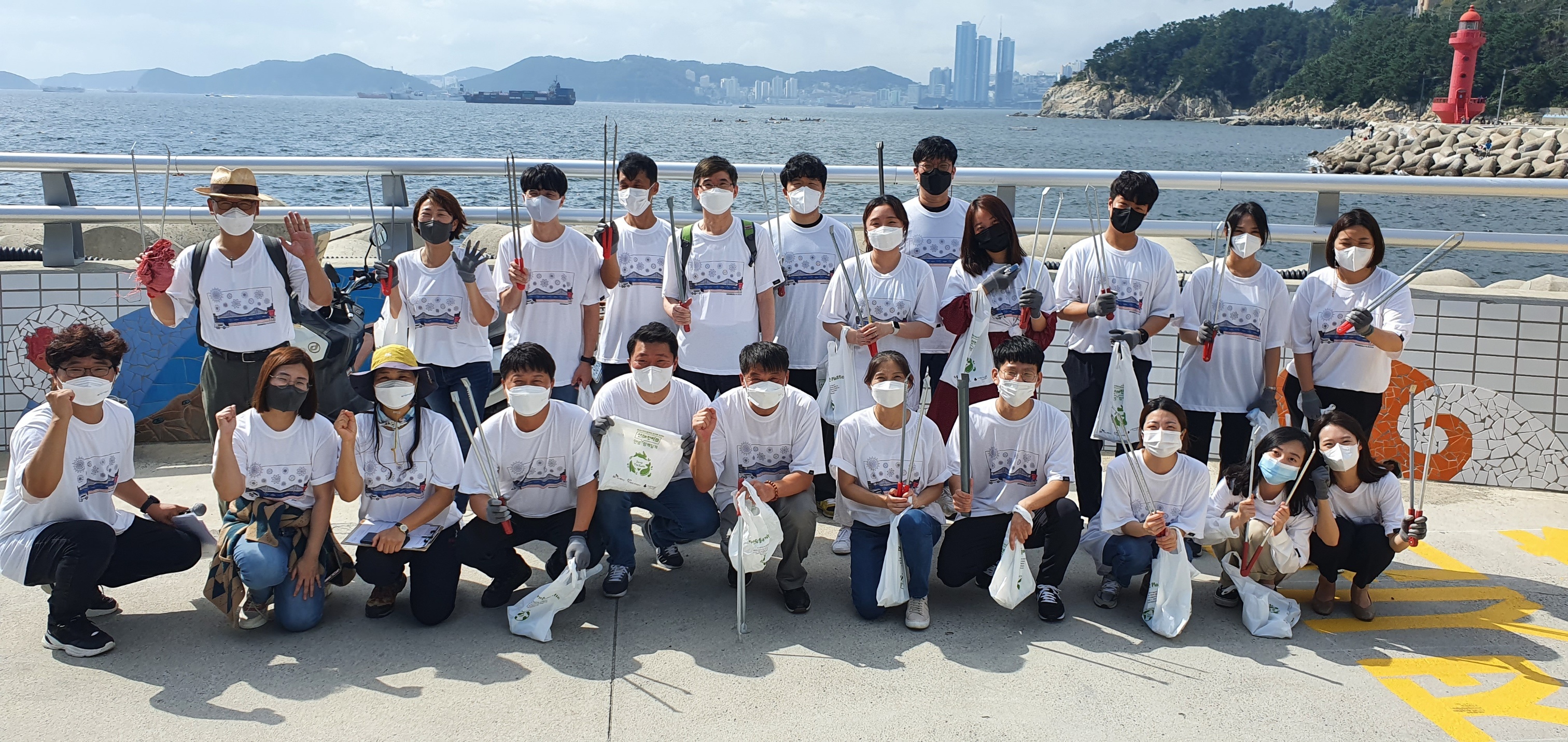 부산지역 해양 플라스틱 쓰레기 수거 캠페인 개최