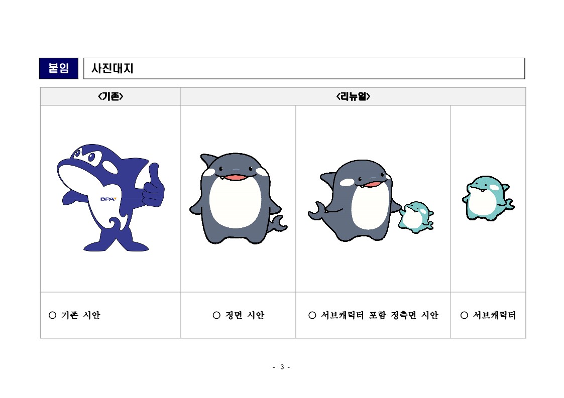 부산항만공사 공식 캐릭터 