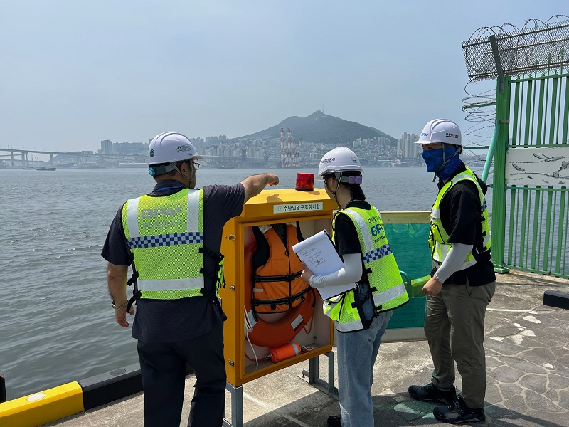 부산항만공사, 폭염 대비 특별 안전점검 실시