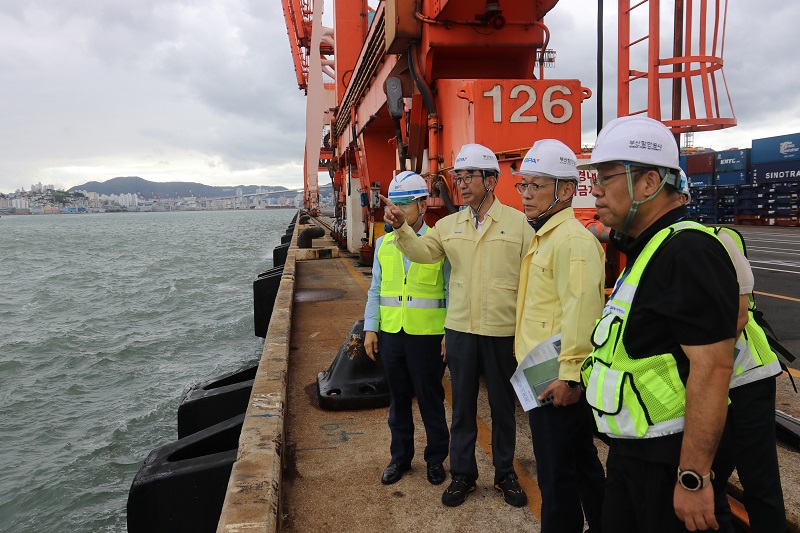 BPA 강준석 사장, 태풍 