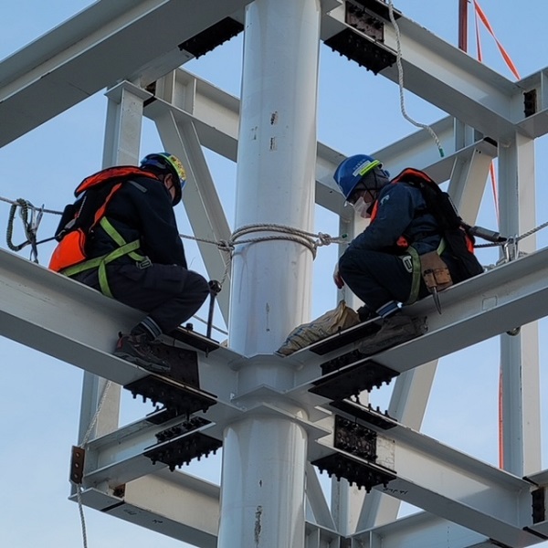 BPA, 건축공사 현장에 추락방지 안전용품 무상지원