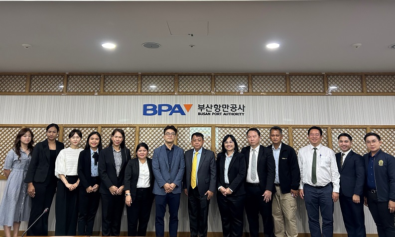 태국 교통부, 일본 돗토리현 관계자들 부산항 벤치마킹