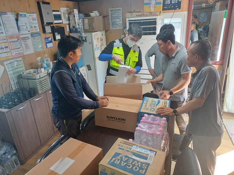 부산항만공사, 온열질환 예방을 위한 안전캠페인 실시