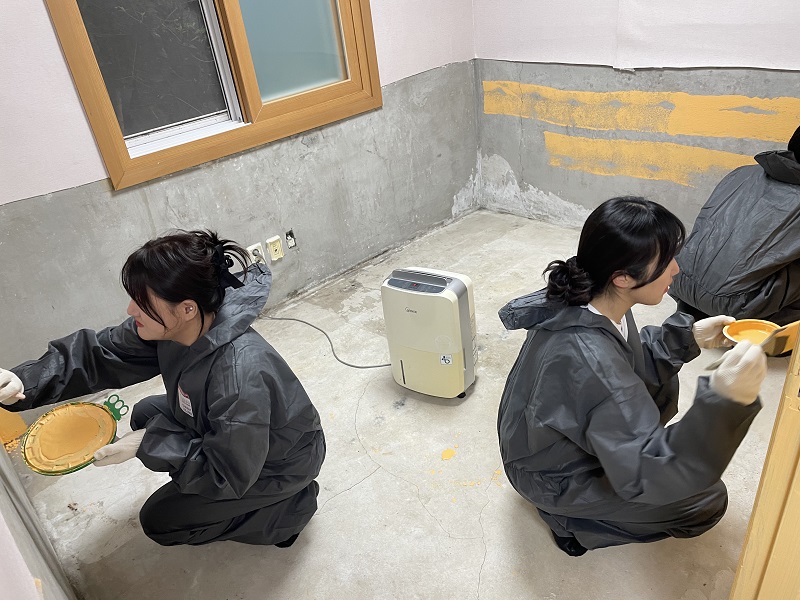 BPA, 한부모가정 복지시설 실내 페인트 도색 봉사