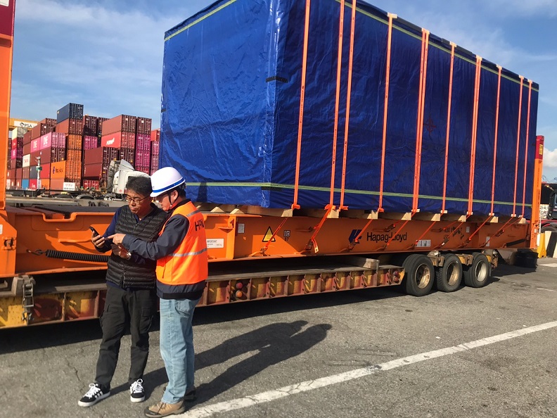 부산항만공사, 올컨e 활용한 장척화물 반입절차 개선