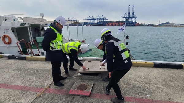 BPA, 신년 맞아 동절기 부산항 신항 현장 안전관리 실태점검