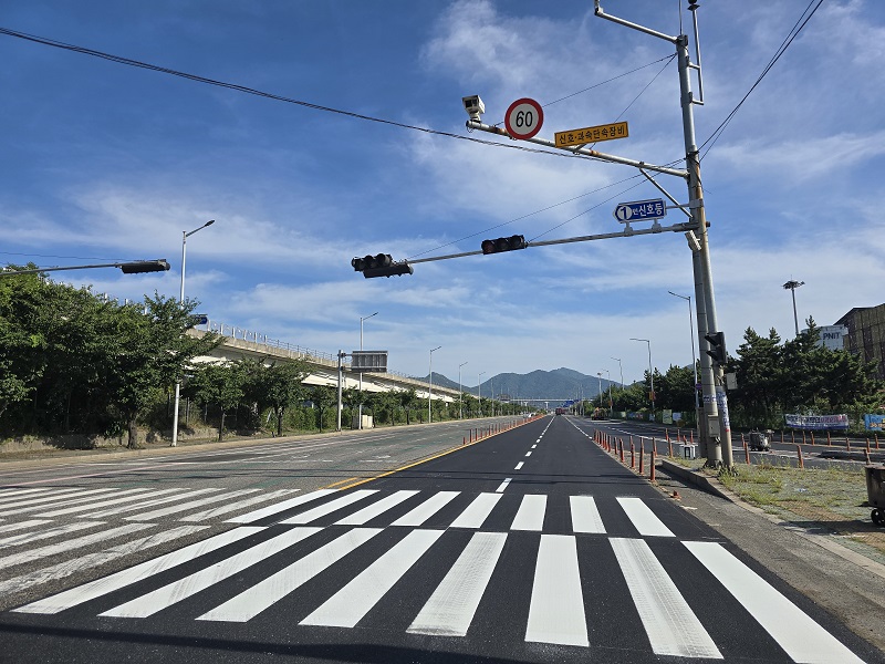 BPA, 25년 부산항 신항 임항도로 포장보수 시행완료