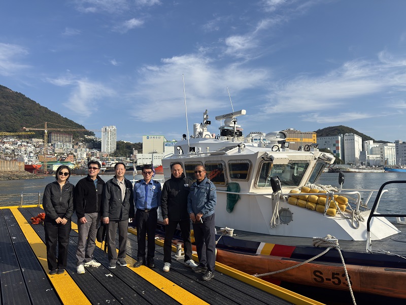 부산항만공사, 경찰과 해경 등 보안기관과 감천항 합동 해상 점검