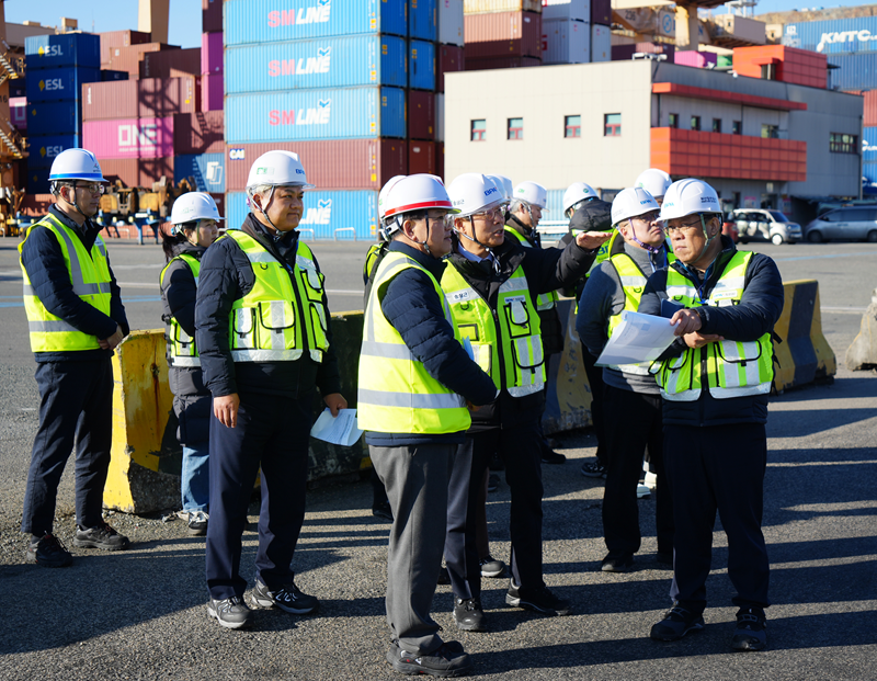 부산항만공사, 현장경영으로 2026년 힘찬 출발