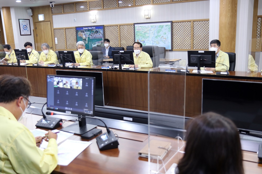 부산항, 제11호 태풍(힌남노) 북상 대비 총력 대응 - BPA, 2일 태풍 힌남노 대응 긴급 대책회의 개최 -