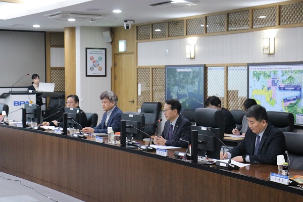 부산항 운영현황 점검을 위한 컨테이너터미널 운영사 사장단 간담회 개최