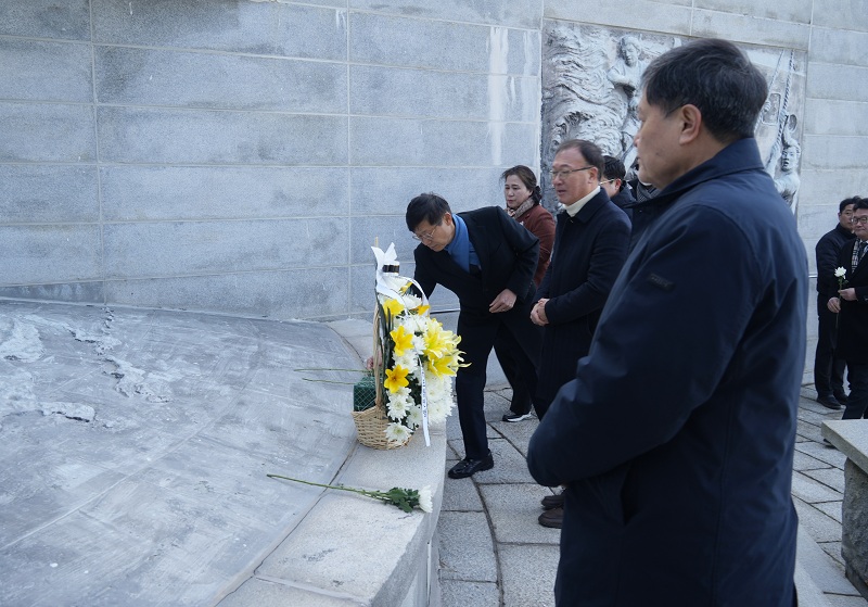 2026년 순직선원위령탑 신년 참배식