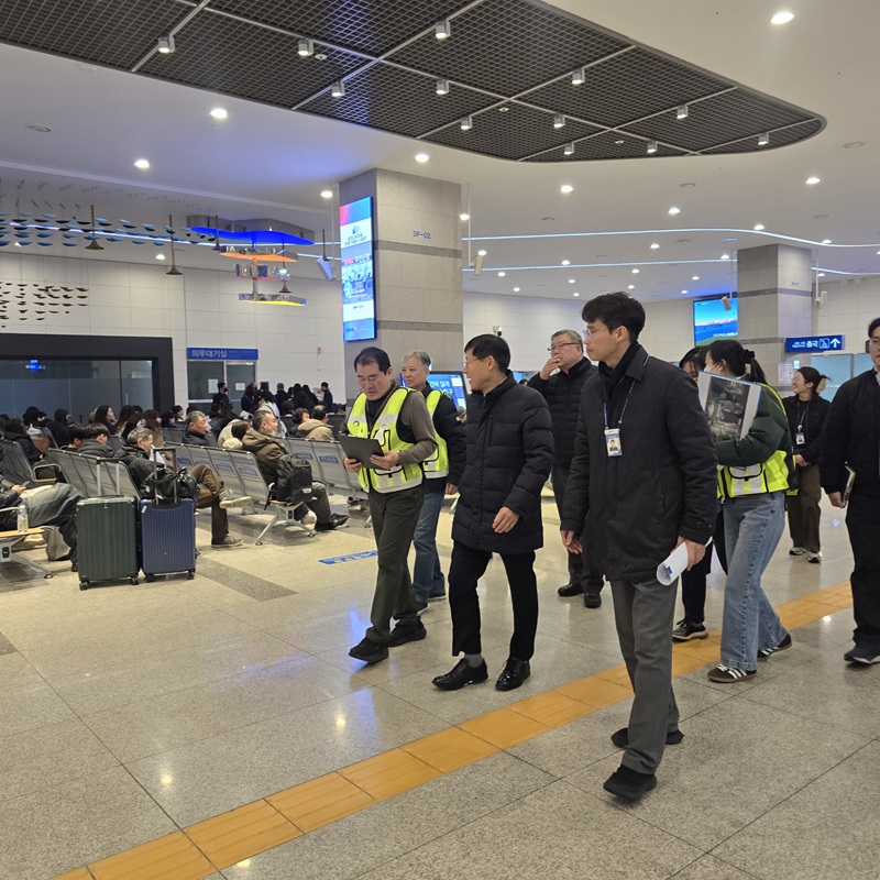 부산항만공사, 설 명절맞이 현장점검 및 항만근로자 격려