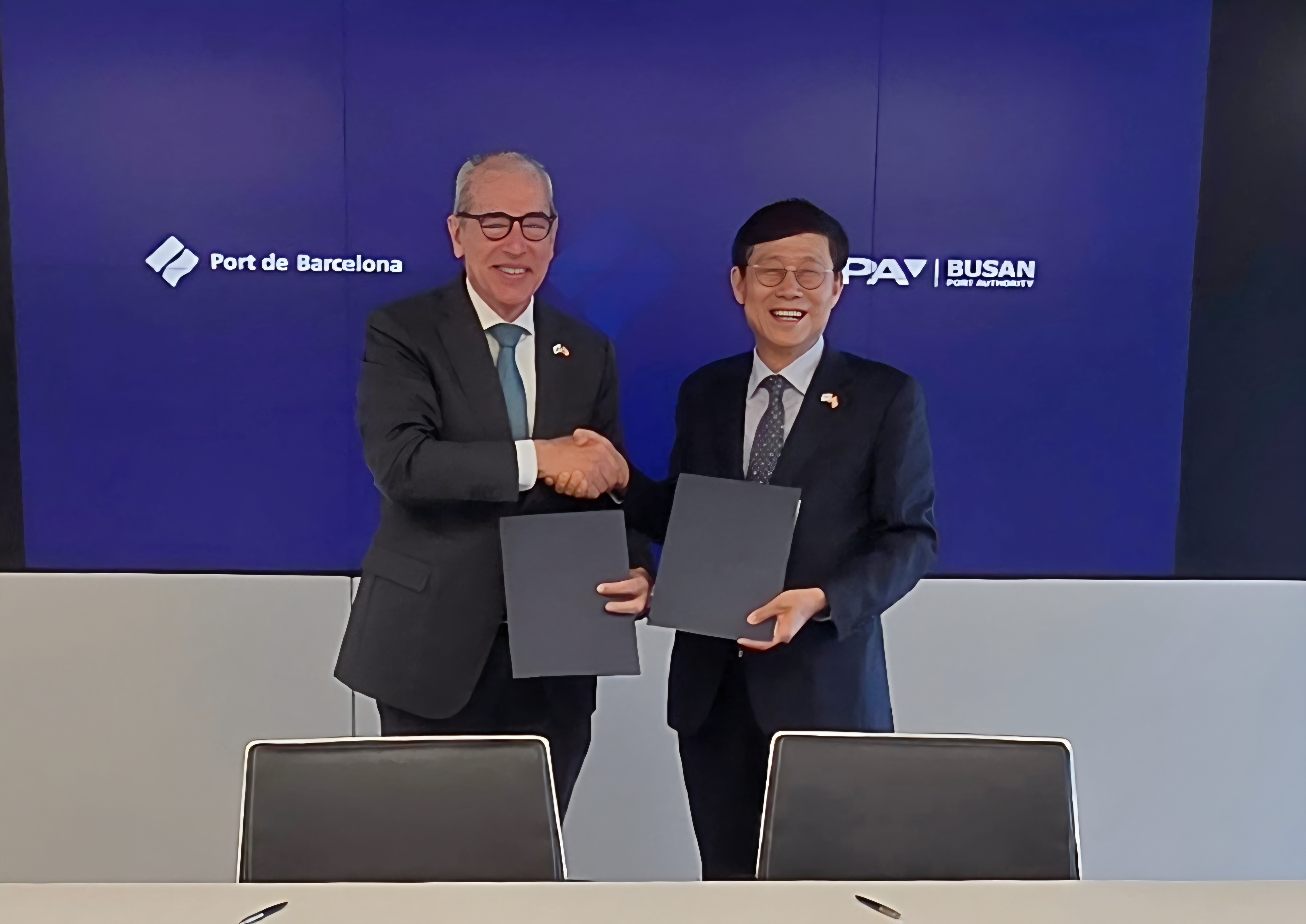 부산항-바르셀로나항, 자매항 협약 체결
